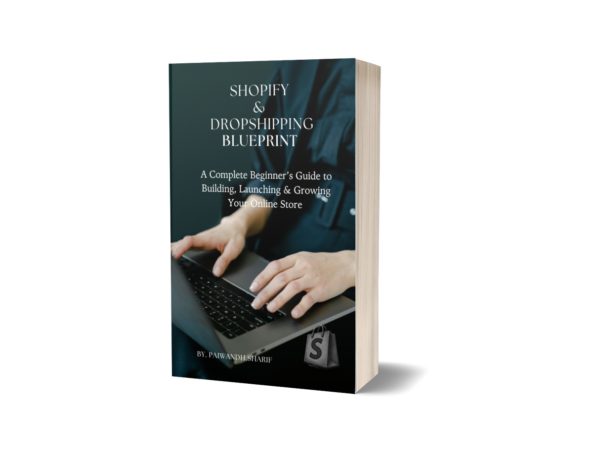 Shopify & Dropshipping Blueprin | Build Your Store. Start Your Journey. Change Your Future.
