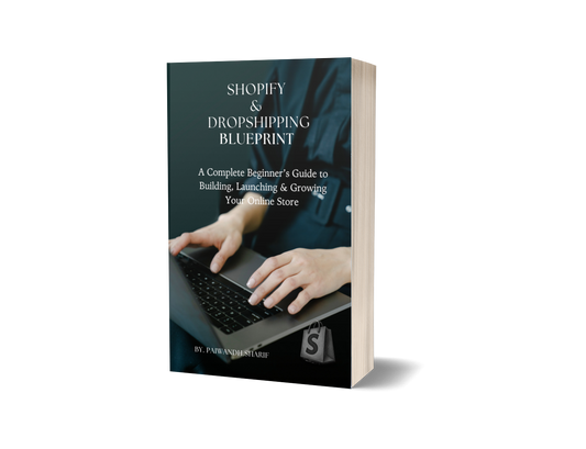 Shopify & Dropshipping Blueprin | Build Your Store. Start Your Journey. Change Your Future.